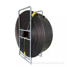 14inch Agricultural Farm Irrigation TPU Layflat Hose Reels